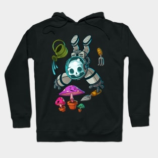 skull astronaut nr3 Hoodie